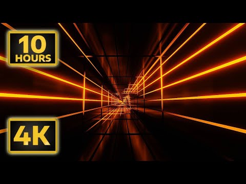 4K Backgrounds 10 Hours Colorful Loop Orange Luxury Screensaver No Sound