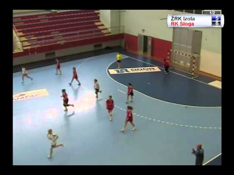 02.05.14. ŽRK Izola - RK Sloga 2. poluvreme