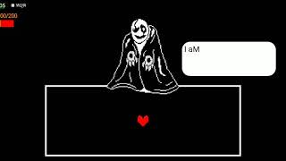 ผม vs gaster เจออีสเตอร์เอก ในbattattale