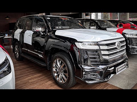 2025 Toyota Land Cruiser VXR Twin Turbo - The Black King of luxury SUV (Full Option)
