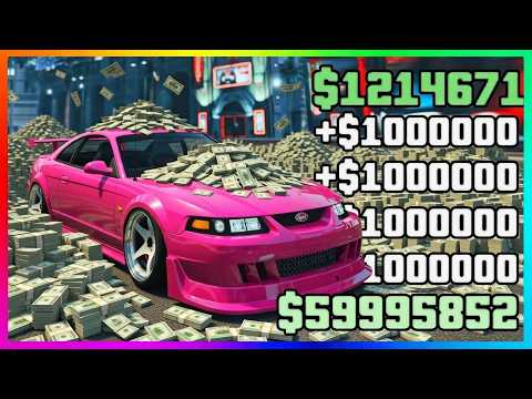 The BEST WAYS To Make MILLIONS Right Now in GTA 5 Online! (FASTEST METHOD/GLITCH TO MAKE MONEY SOLO)