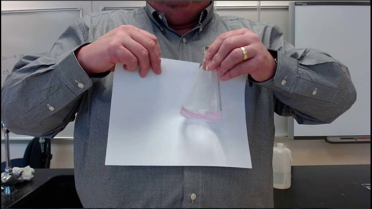 Titration Lab Pre-Lab & Error Analysis