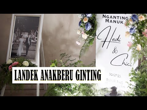 LANDEK ANAKBERU GINTING - HADI & CHICI - KERJA ADAT NGANTING MANUK | WEDDING KARO 2023