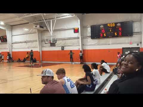 One Dream vs MCE 1st half  MS State AAU championship