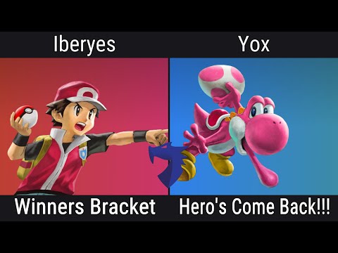 Hero's Come Back! Winners Bracket - Iberyes (Pokemon Trainer) Vs. Yox (Yoshi) - SSBU