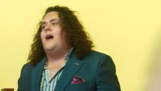 Bring Him Home Jonathan Antoine 13th July 2014 (close up)