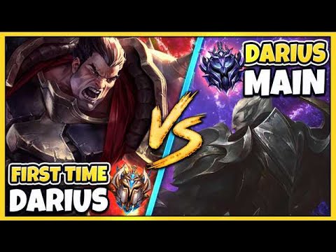 CHALLENGER FIRST TIME DARIUS VS DIAMOND DARIUS MAIN (WHO WILL WIN) - League of Legends