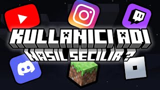 HER PLATFORM için EN İYİ KULLANICI ADI REHBERİ