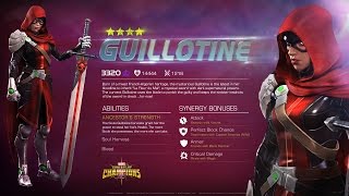 How Good is Guillotine? Gameplay and Review [Marvel Contest of Champions]