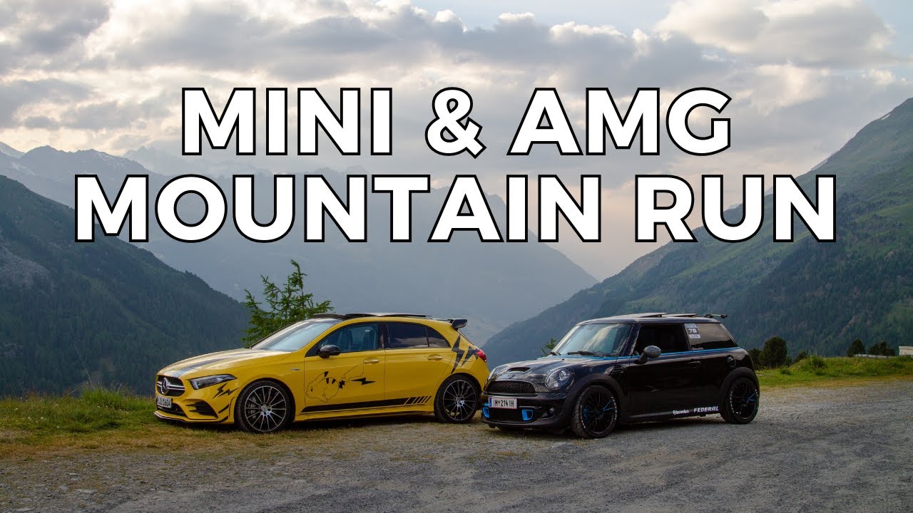 Mountain Drive Mini Cooper S & AMG A35 | Jaufenpass & Timmelsjoch | 4K | KiaraShifts