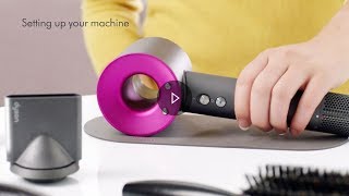 Фен Dyson Supersonic HD07 (фуксия)