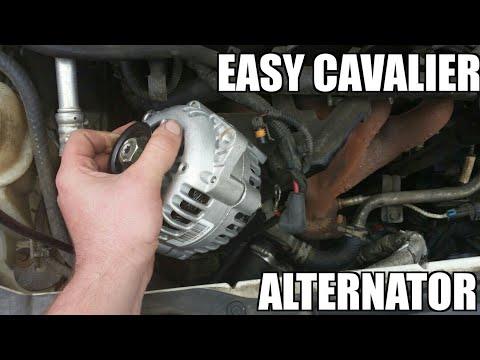 Alternator 95-05 Chevy Cavalier 2.2l Replacement \"how to\"