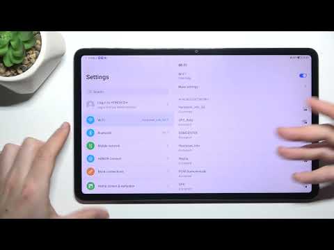 Honor Pad 8 - How to Share Wifi Network? Connect Other Devices to the Same Wi-Fi Network!