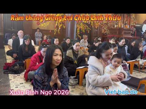 DỰ LỄ RẰM THÁNG GIÊNG BÍNH NGỌ TẠI CHÙA LINH THỨU