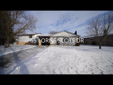 Home for Sale |65 Lorne Scots Drive | Milton, Ontario, Canada