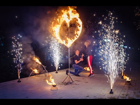 Театр огня и cdета Fire Spirit, відео 4
