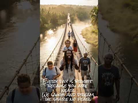 A father, a song, and the river of life  Walking across the bridge of dreams — love, music #reggae