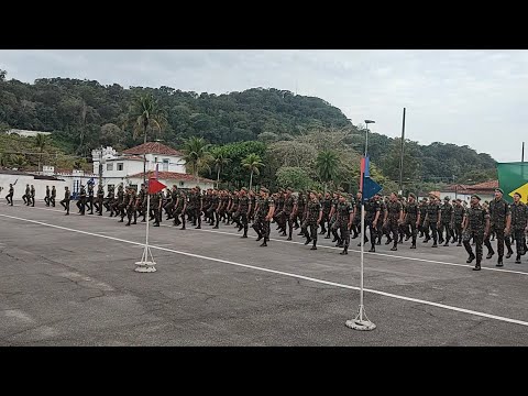Formatura Dia do Soldado 2022 - 2° GAAAE - (Desfile) Fortaleza de Itaipu