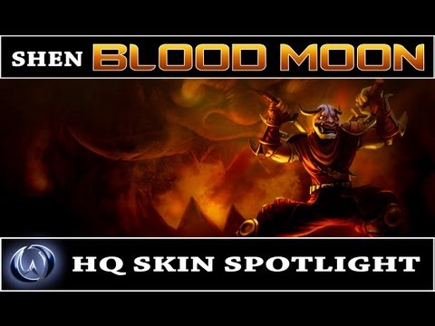 League of Legends: Blood Moon Shen (HQ Skin Spotlight)