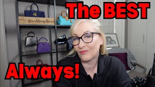 LUXURY BAG COLLECTION! CLASSIC TIMELESS BLACK BAGS!