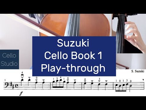 Suzuki Cello Book 1 Tutorial Play-through