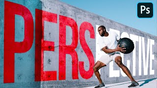 How to create a Text Perspective Photoshop | Photoshop Perspective