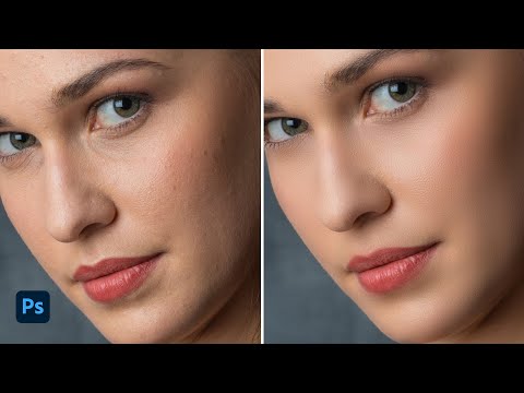 High_ End skin retouch on photoshop in 1 Minute |Photoshop Tutorial