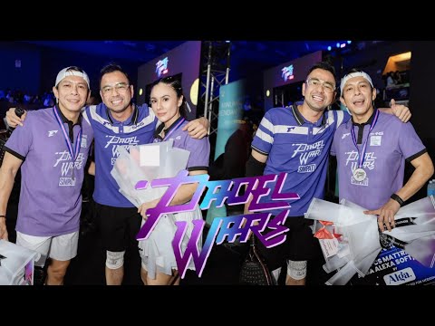 Romantic Moment Between Ariel NOAH & Wulan Guritno During Padel Wars Match Rans Entertainment