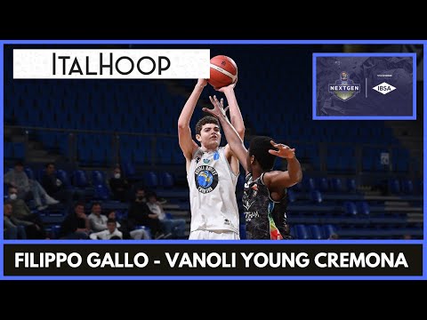 Filippo Gallo - MVP Cremona vs Tortona - LBA Next Gen 2022