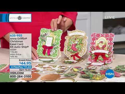 HSN | Anna Griffin Elegant Paper Crafting 10.09.2018 - 07 PM