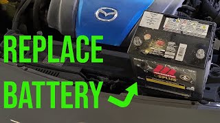 How to [EASILY] Replace the Battery - Mazda 3 (2010-2013)