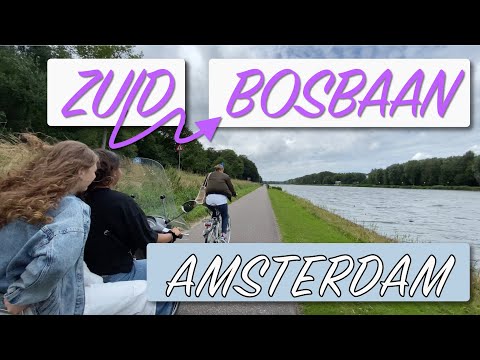 Cycling Amsterdam Zuid to Bosbaan | Amsterdam