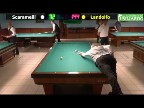 Landolfo vs Scaramelli - Gara Interr.le 1/2/3 Cat. CSB Accademia del Biliardo Terni 3 Giu 2017