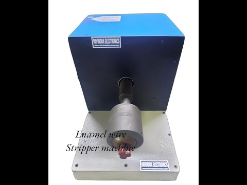 Wire Enamel Stripper Remover Machine