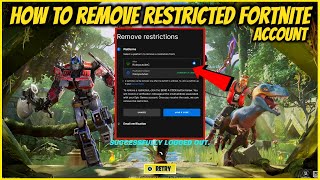 How To Remove Restrictions On Your Fortnite Account (Link A OG Account)