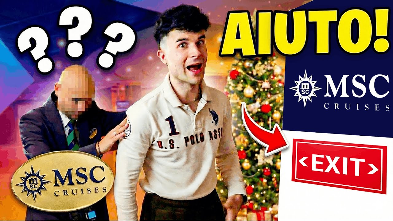 CI SONO CASCATO DI NUOVO! 🤯 FACCIO LA CROCIERA DI CAPODANNO SU UN'ALTRA NAVE MSC e RESTO SCIOCCATO 😨