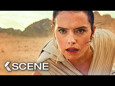 Rey Takes Down Kylo Ren's Ship Scene - STAR WARS 9: The Rise of Skywalker (2019)