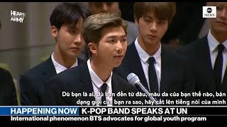 [VIETSUB] Bài phát biểu của BTS tại Liên Hiệp Quốc