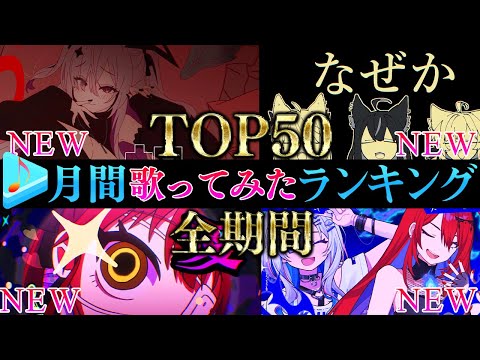 【ALLTIME全期間/月間TOP50】1月ホロライブ歌ってみた月間ランキング 50 most viewed cover song this MONTH【2026年1月】【hololive】