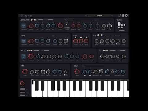 Lagrange Synth: How does it sound? Great new synth from iceGear