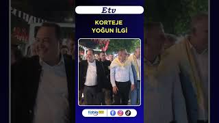 Manisa’da korteje yoğun ilgi! 🎉 Dutlulu ve Şimşek korteje öncülük etti