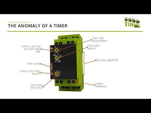 Time Delay Relay: Anomaly of a Timer