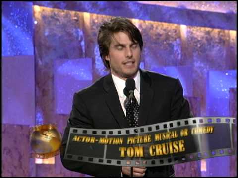 Tom Cruise Wins Best Actor in a Motion Picture Musical or Comedy - Golden Globes 1997