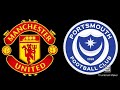 Manchester United vs Portsmouth (2-0) EPL Full match