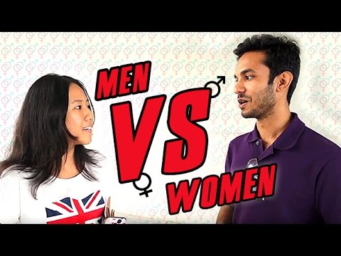 MEN VS WOMEN/WHO HAS IT HARDER? | Prank Asia