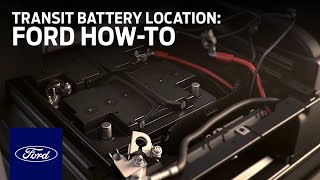 Download lagu Transit Battery Location | Ford How-To | Ford mp3