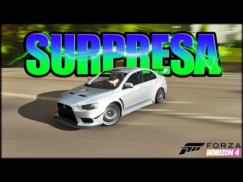 CADA DIA PIOR - GOLIAS SURPRESA DE LANCER EVO X - FORZA HORIZON 4