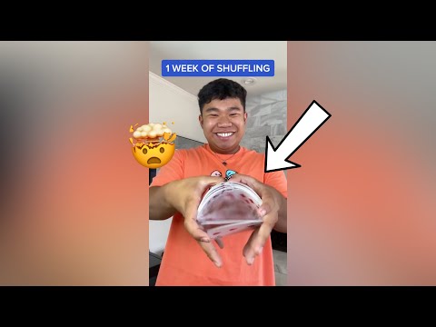 The Evolution of Shuffling Cards!! - #Shorts