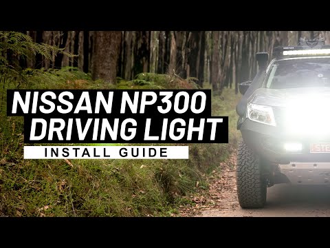 HOW TO: Wiring driving lights to Nissan Navara D23 NP300 High Beam - STEDI