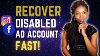 How To QUICKLY RECOVER A Disabled Facebook Ads Account in 2024 - (Facebook Ads Tutorial)
